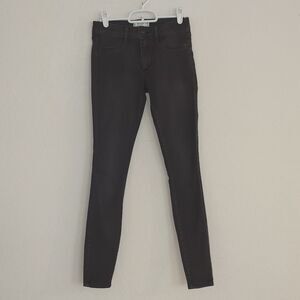 Abercrombie & Fitch Black Skinny Classic Pocket Denim Jeans - Size 2